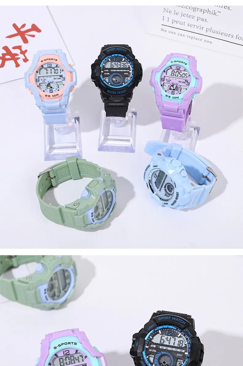 Luminous Waterproof Sports Watch for Youth — feature 19