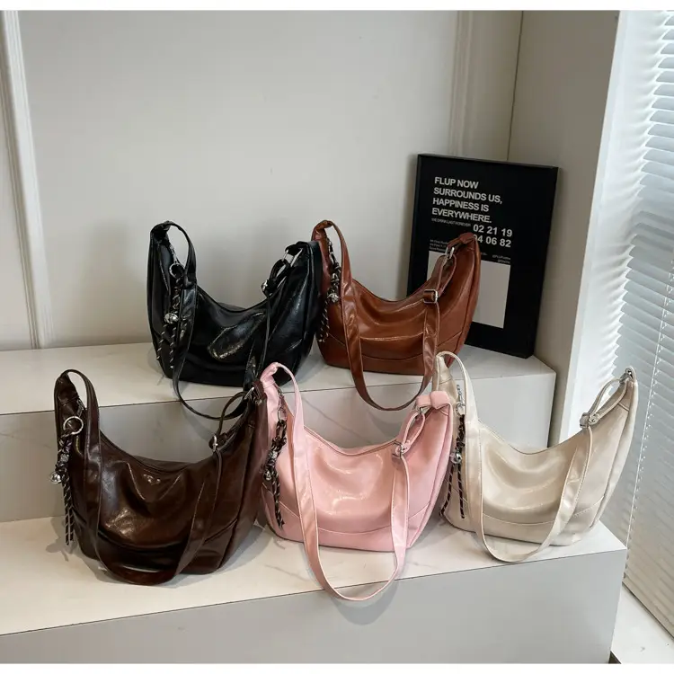Brown Leather Shoulder Bag for Women 2025 — feature 12