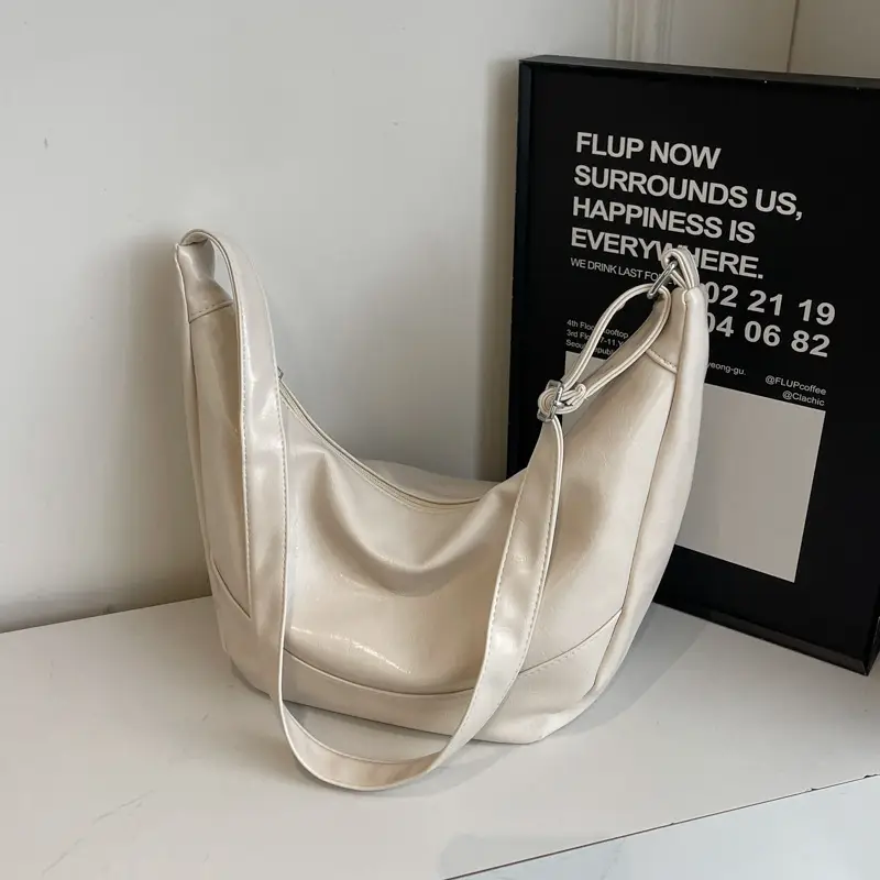 Brown Leather Shoulder Bag for Women 2025 - Image 2