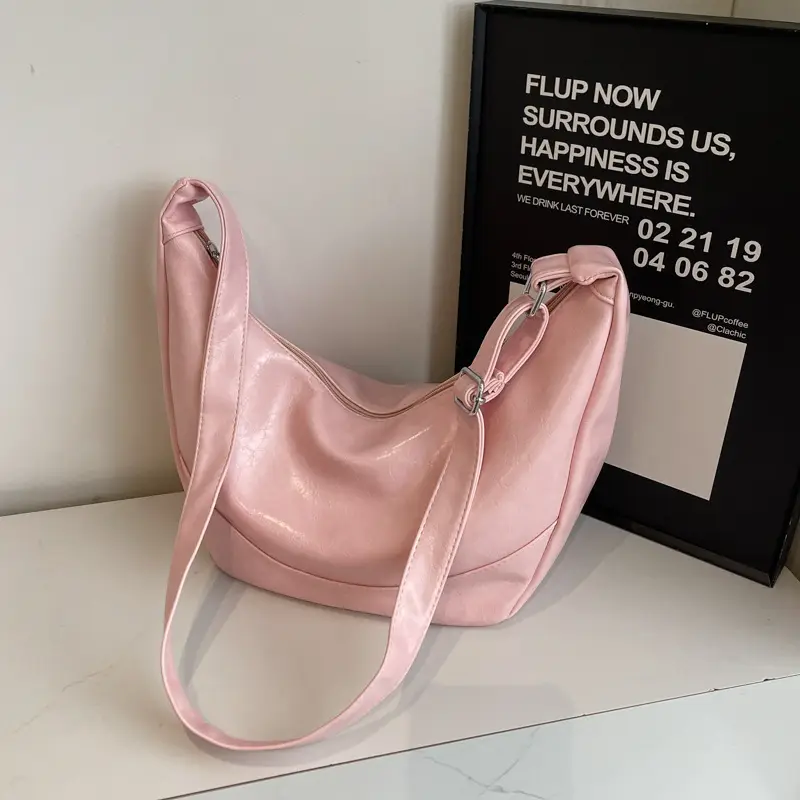 Brown Leather Shoulder Bag for Women 2025 - Image 3