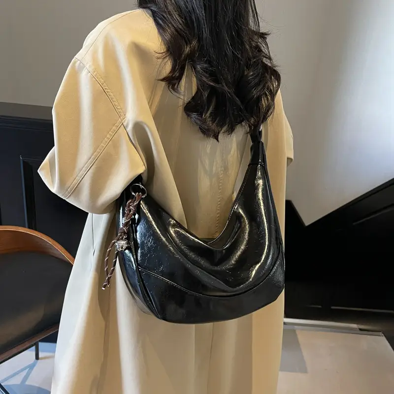 Brown Leather Shoulder Bag for Women 2025 - Image 6