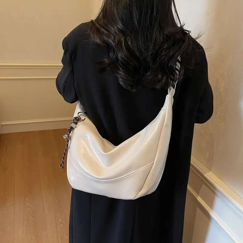 Brown Leather Shoulder Bag for Women 2025 - Image 7