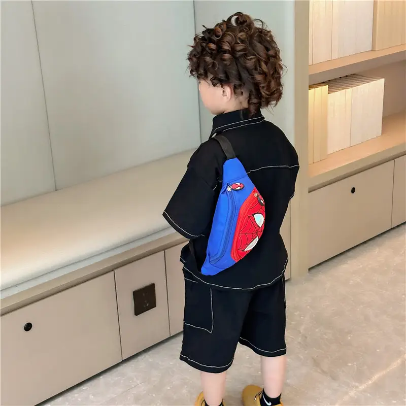 Spiderman Cartoon Chest Bags for Boys Girls 2024 - Image 5