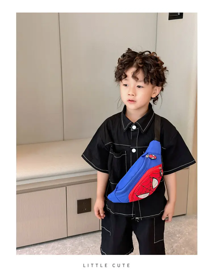 Spiderman Cartoon Chest Bags for Boys Girls 2024 — feature 1