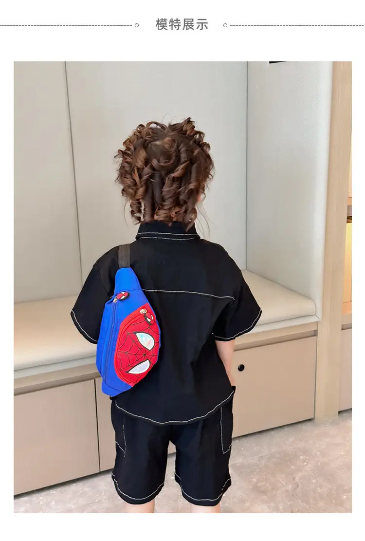 Spiderman Cartoon Chest Bags for Boys Girls 2024 — feature 4