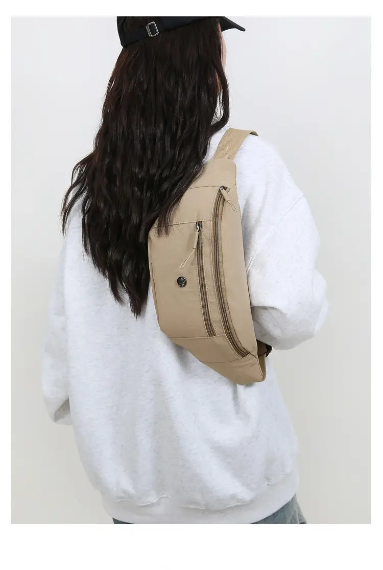 Women's Lightweight Chest Bag with Multiple Colors — feature 14