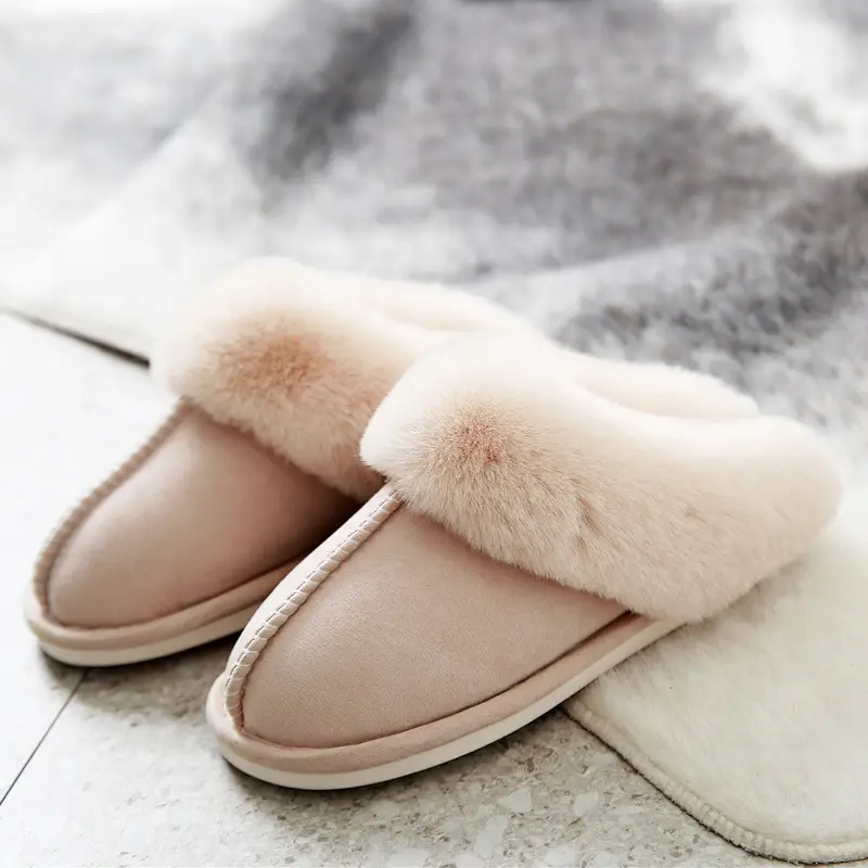 Warm Cotton Slippers for Women Men Autumn Winter Cross Border Maternity - Image 2