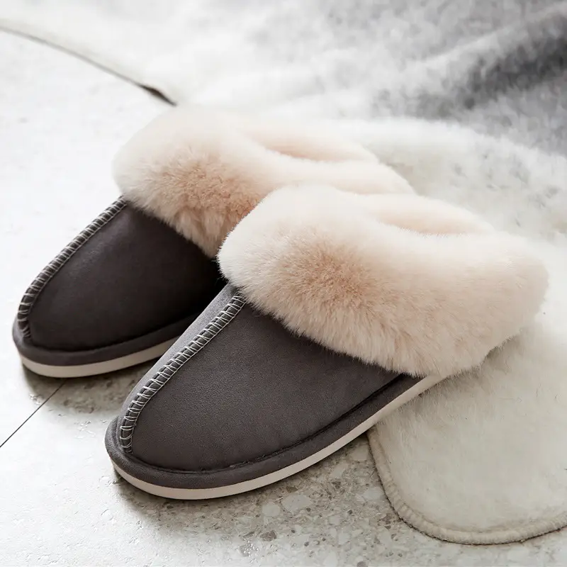 Warm Cotton Slippers for Women Men Autumn Winter Cross Border Maternity - Image 3