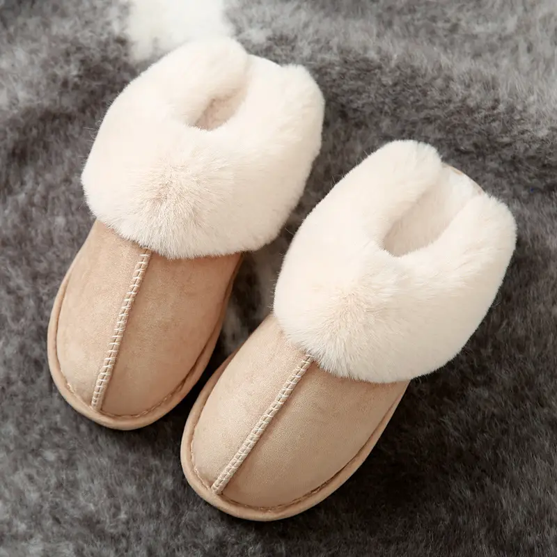 Warm Cotton Slippers for Women Men Autumn Winter Cross Border Maternity - Image 4