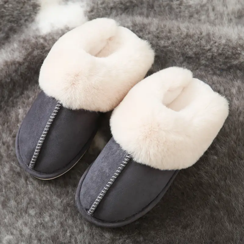 Warm Cotton Slippers for Women Men Autumn Winter Cross Border Maternity - Image 5