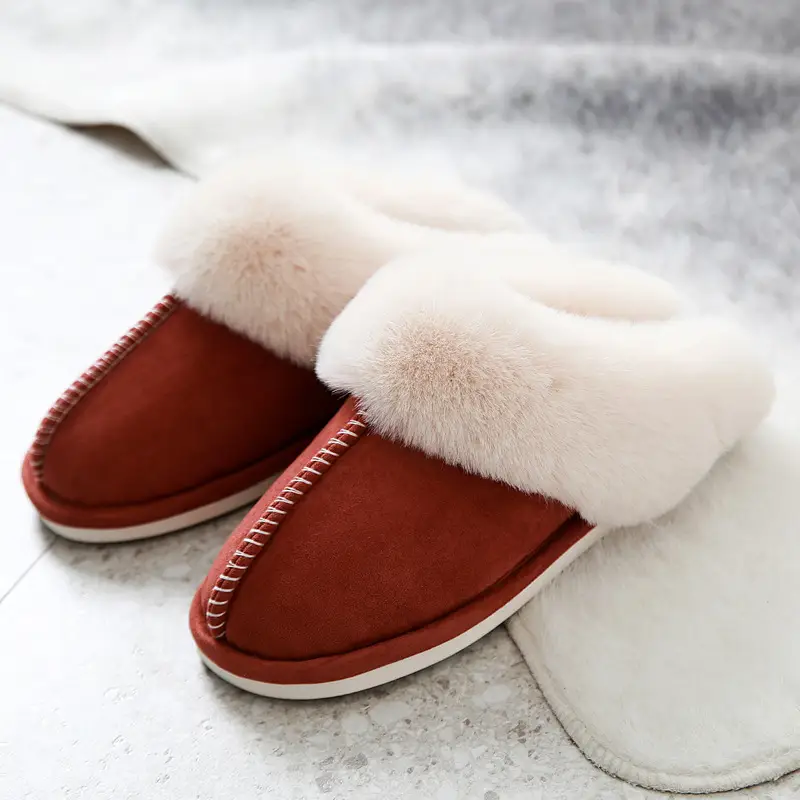 Warm Cotton Slippers for Women Men Autumn Winter Cross Border Maternity - Image 6