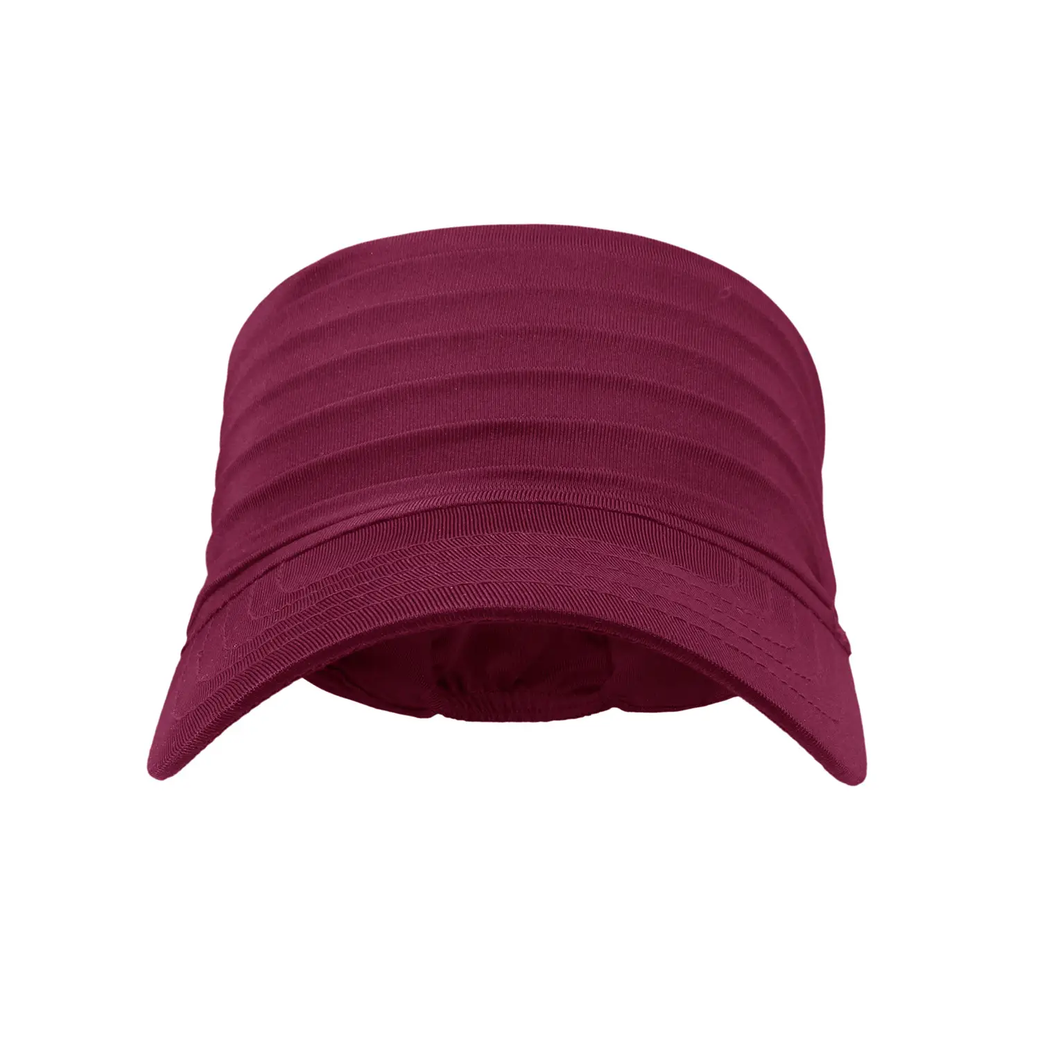 Wine Red UV Sunshade Hat for Men Women — feature 4