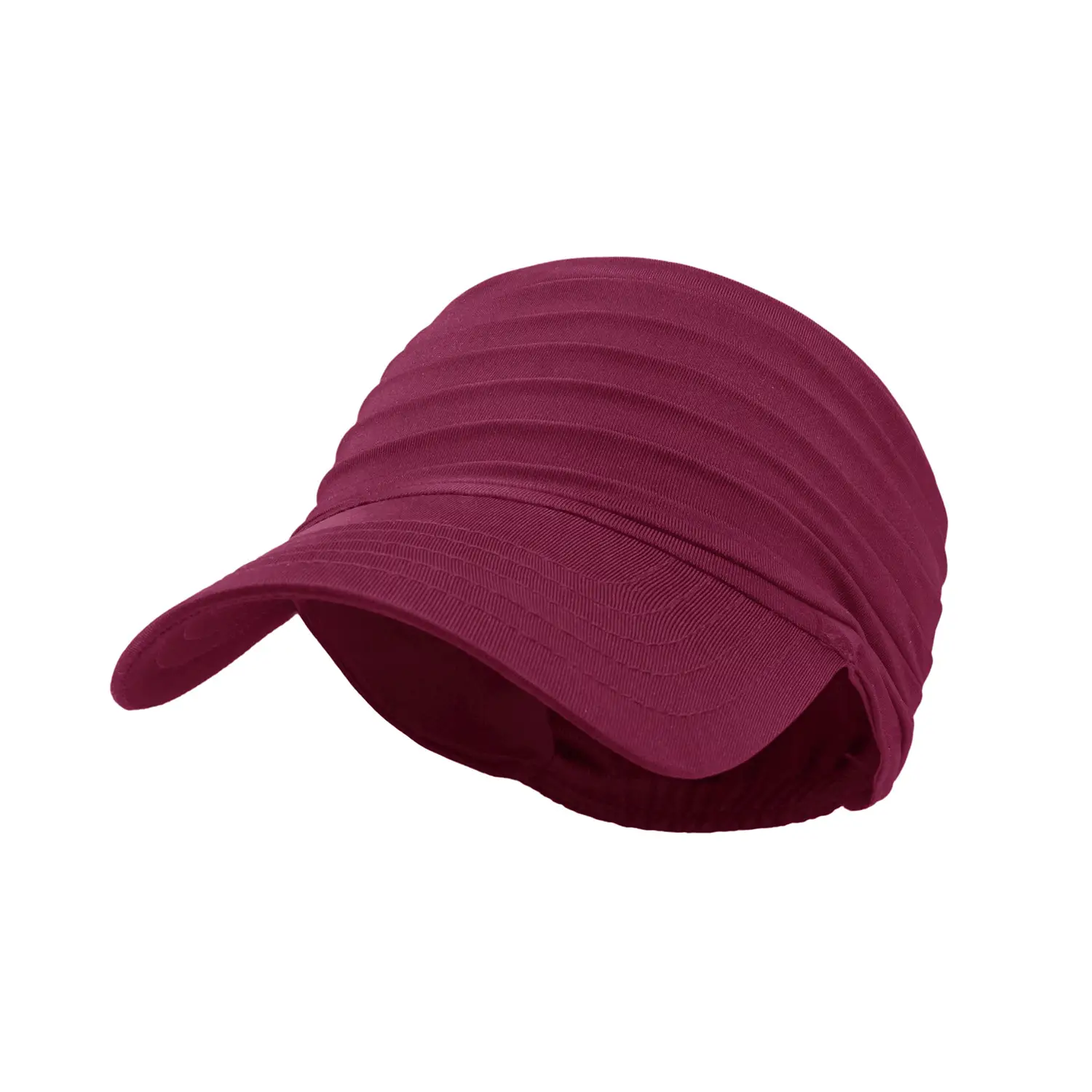 Wine Red UV Sunshade Hat for Men Women — feature 5