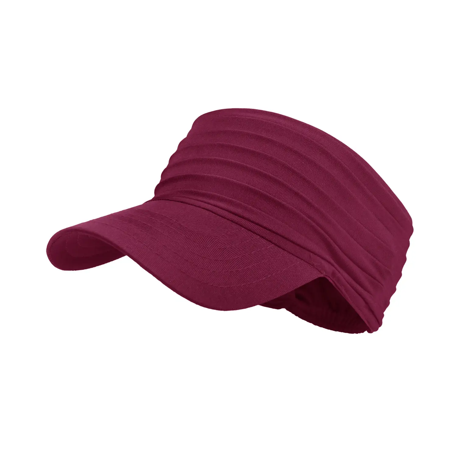 Wine Red UV Sunshade Hat for Men Women — feature 6