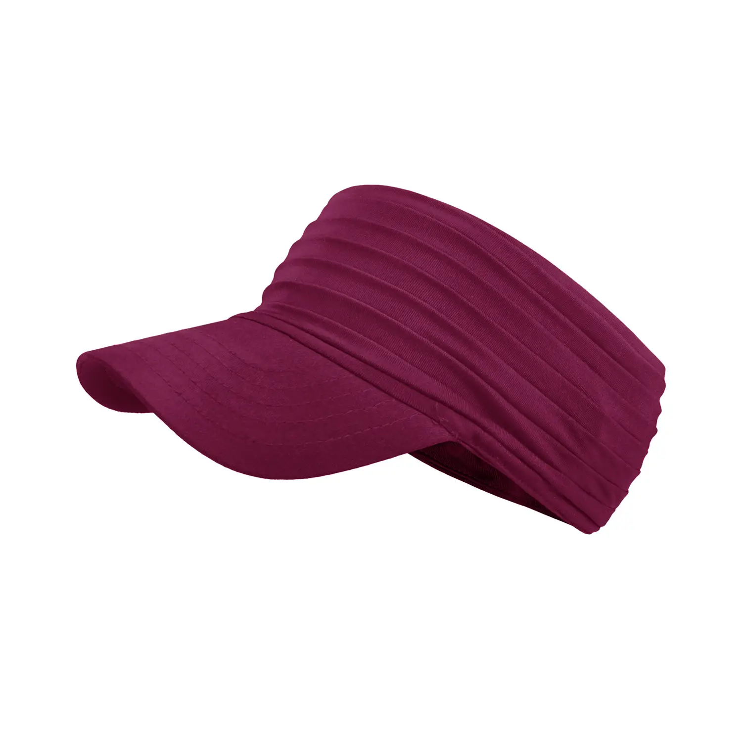 Wine Red UV Sunshade Hat for Men Women — feature 7