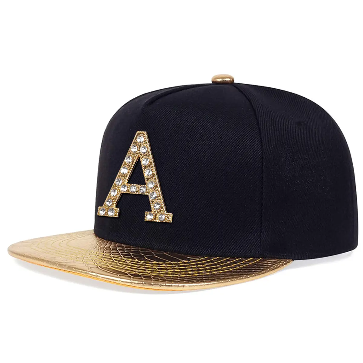 2025 Letter A Rhinestone Unisex Cap - Image 8