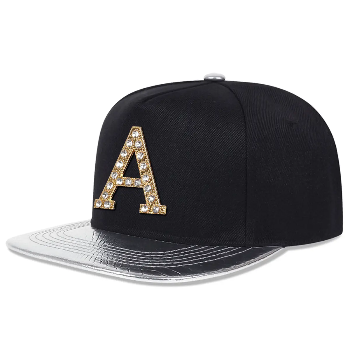 2025 Letter A Rhinestone Unisex Cap — feature 5