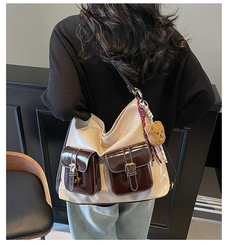 New Women's Tote Bag European American Retro Large Capacity — feature 1