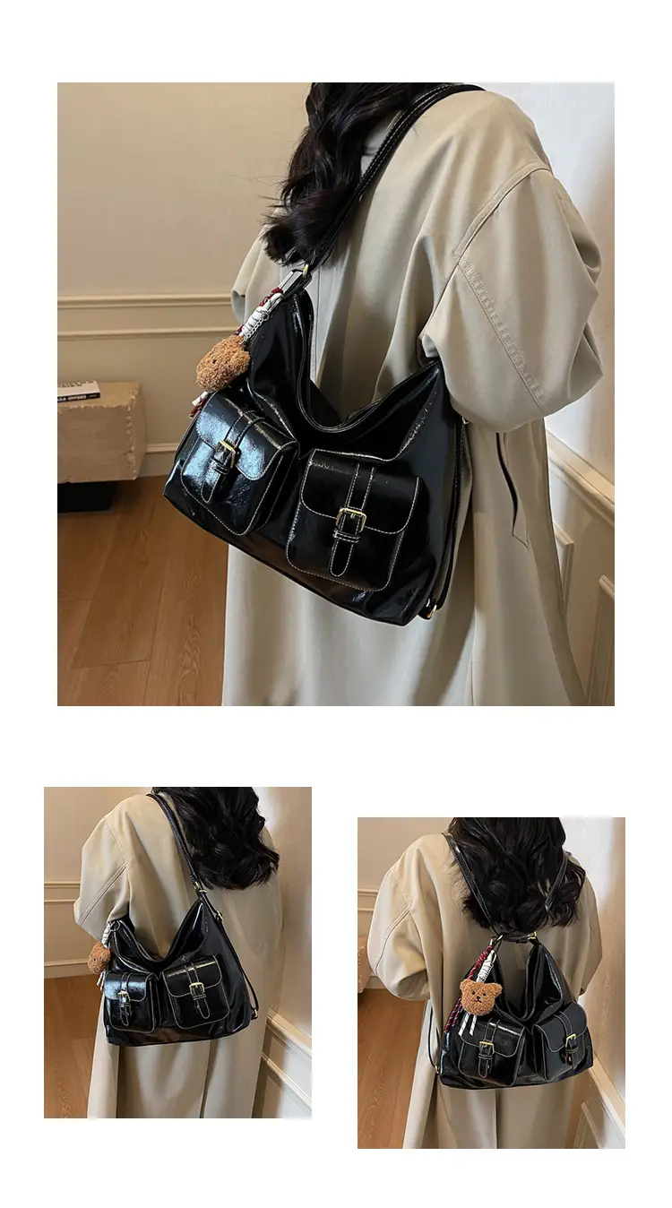 New Women's Tote Bag European American Retro Large Capacity — feature 10