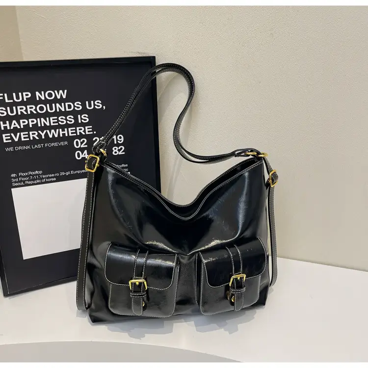 New Women's Tote Bag European American Retro Large Capacity — feature 17