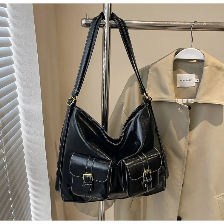New Women's Tote Bag European American Retro Large Capacity — feature 21