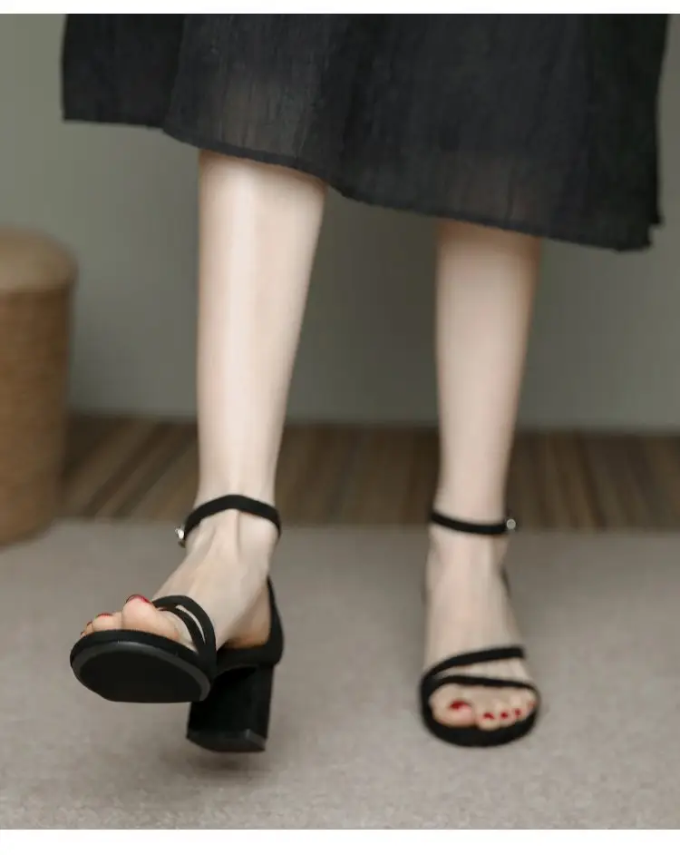 Women's Fairy Style Thick Heel Sandals 2025 — feature 12