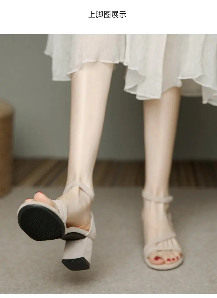Women's Fairy Style Thick Heel Sandals 2025 — feature 5