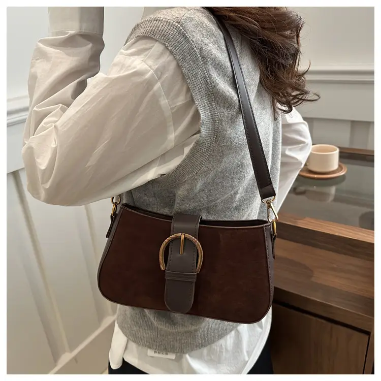 Frosted Deerskin Women's Shoulder Bag 2025 — feature 13