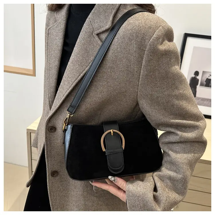 Frosted Deerskin Women's Shoulder Bag 2025 — feature 20