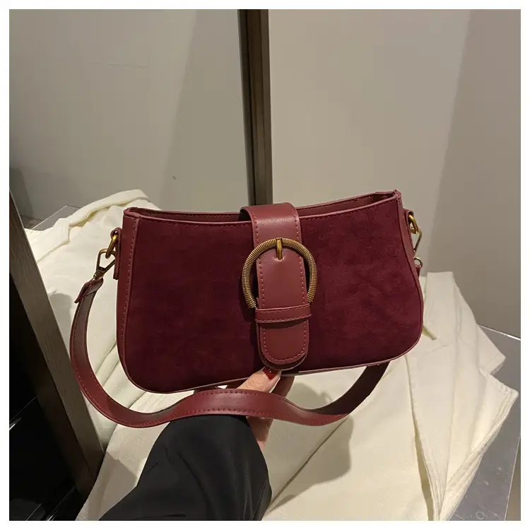 Frosted Deerskin Women's Shoulder Bag 2025 — feature 22