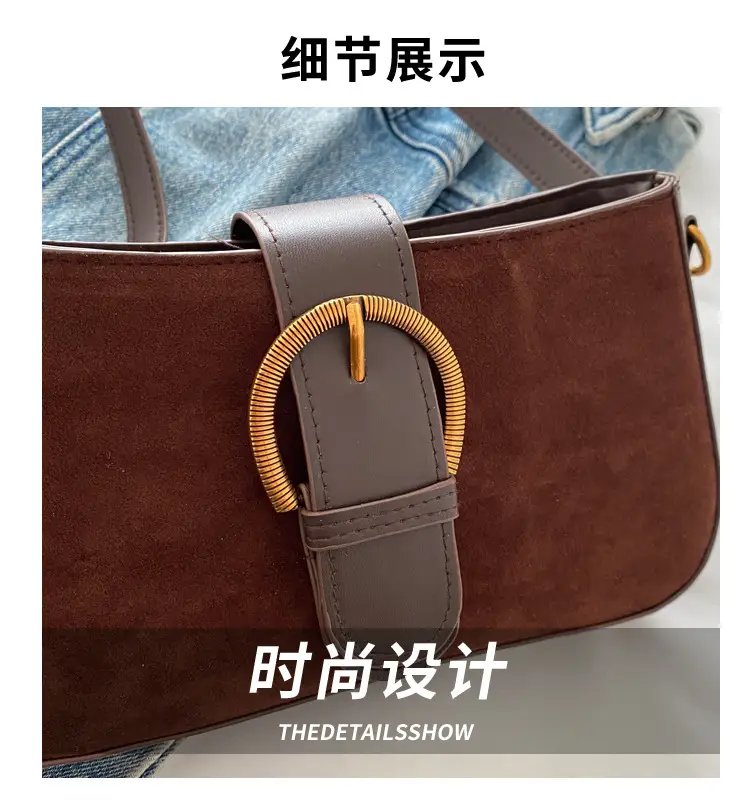 Frosted Deerskin Women's Shoulder Bag 2025 — feature 3