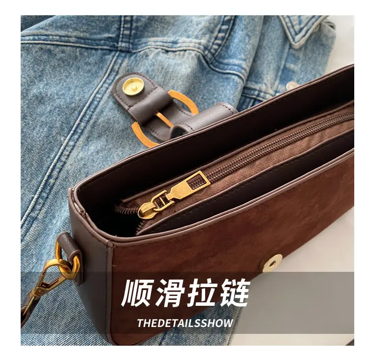 Frosted Deerskin Women's Shoulder Bag 2025 — feature 6