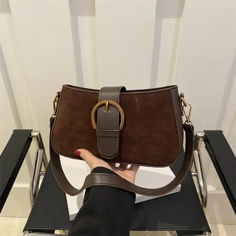Frosted Deerskin Women's Shoulder Bag 2025 - Image 3