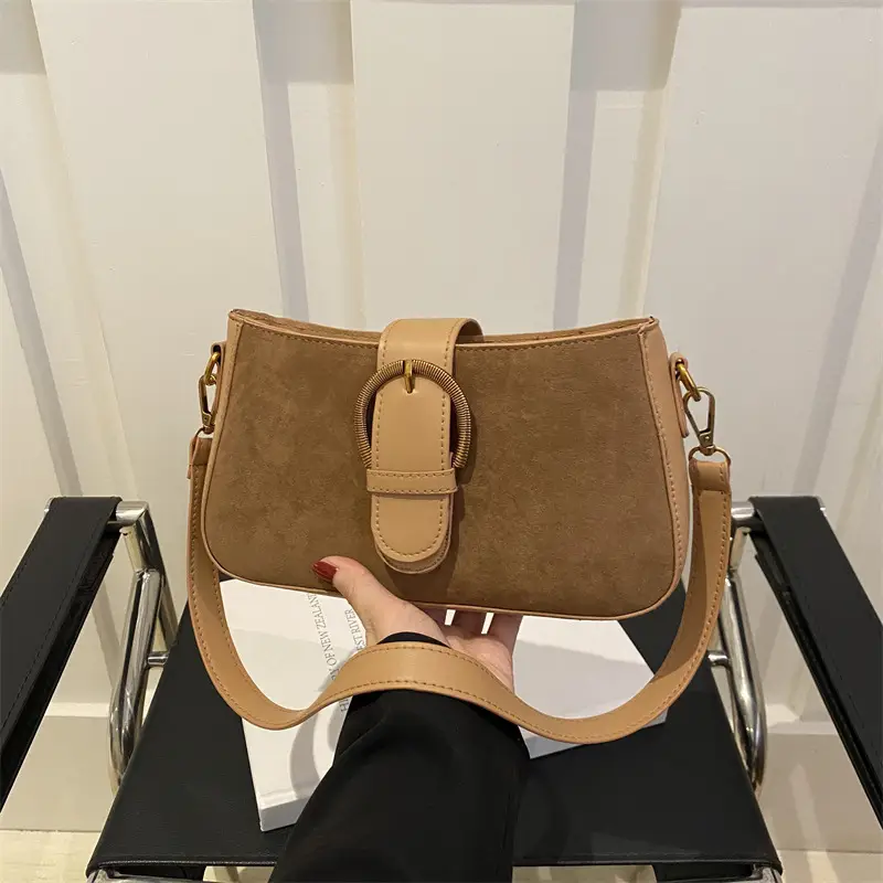 Frosted Deerskin Women's Shoulder Bag 2025 - Image 4