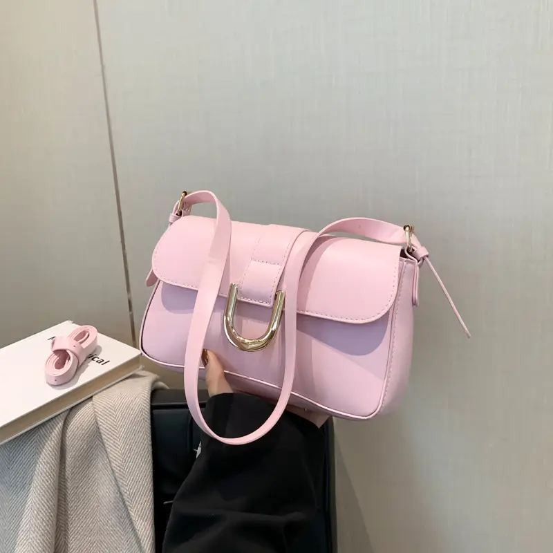 Pink Shoulder Crossbody Bag for Women 2025 Spring - Image 3
