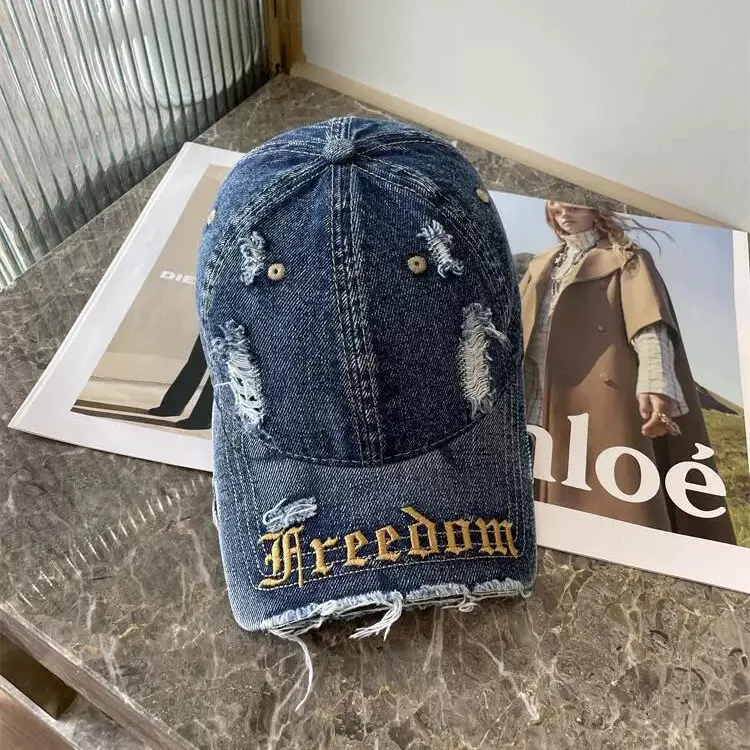 Spring Cap Set with Broken Brim & Personalized Text - Image 5