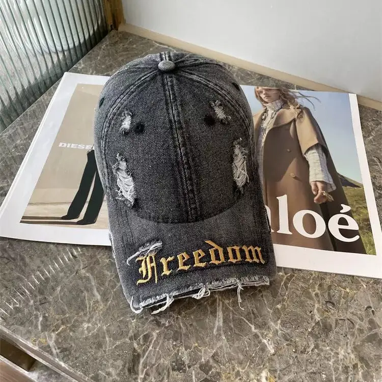 Spring Cap Set with Broken Brim & Personalized Text - Image 6