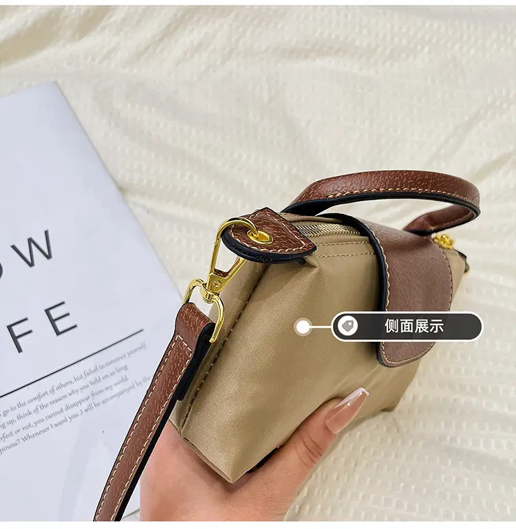 Blue Mini Shoulder Crossbody Bag with Mobile Phone Holder — feature 12