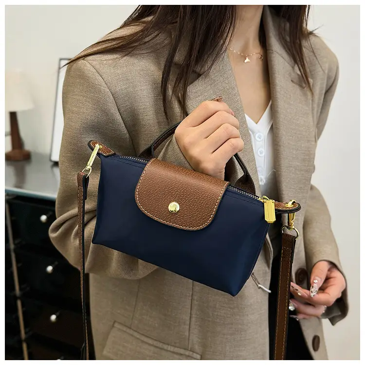 Blue Mini Shoulder Crossbody Bag with Mobile Phone Holder — feature 16