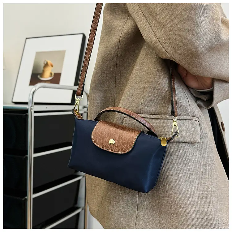 Blue Mini Shoulder Crossbody Bag with Mobile Phone Holder — feature 20