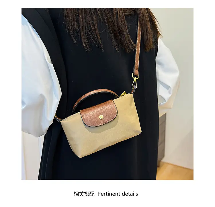 Blue Mini Shoulder Crossbody Bag with Mobile Phone Holder — feature 4