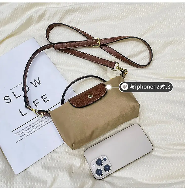 Blue Mini Shoulder Crossbody Bag with Mobile Phone Holder — feature 7