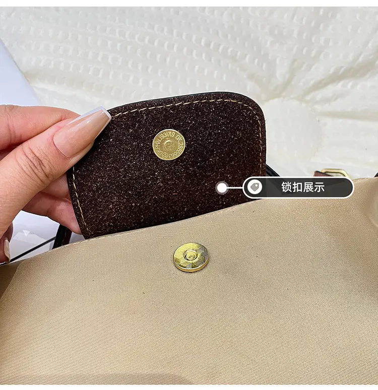 Blue Mini Shoulder Crossbody Bag with Mobile Phone Holder — feature 8