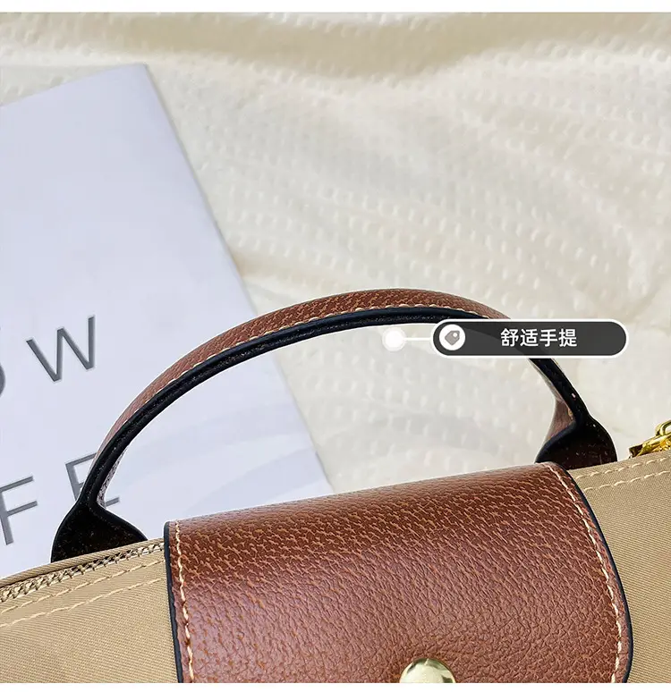 Blue Mini Shoulder Crossbody Bag with Mobile Phone Holder — feature 9