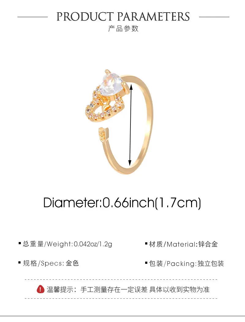 Bow Design Open Finger Ring for Women Silver — feature 5
