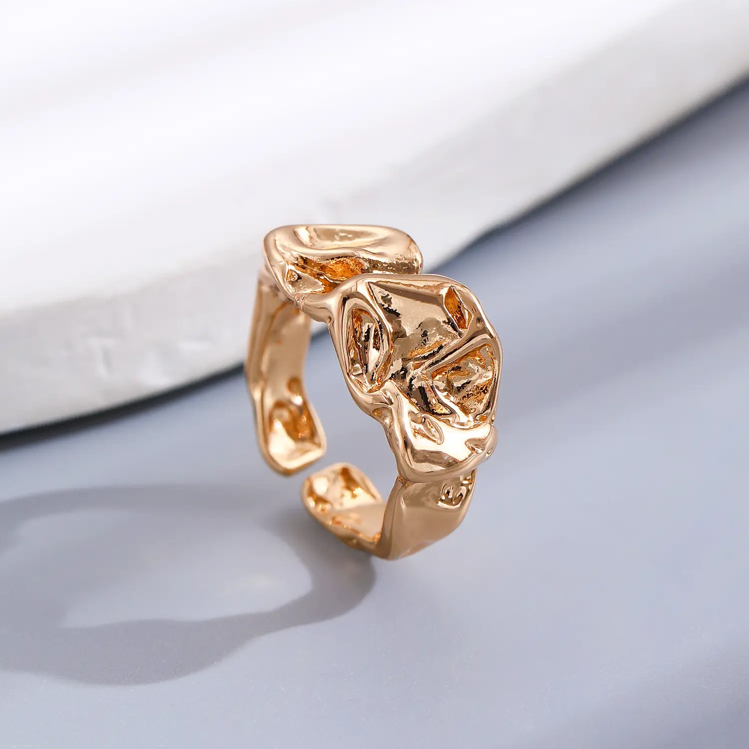 Bow Design Open Finger Ring for Women Silver - Image 103