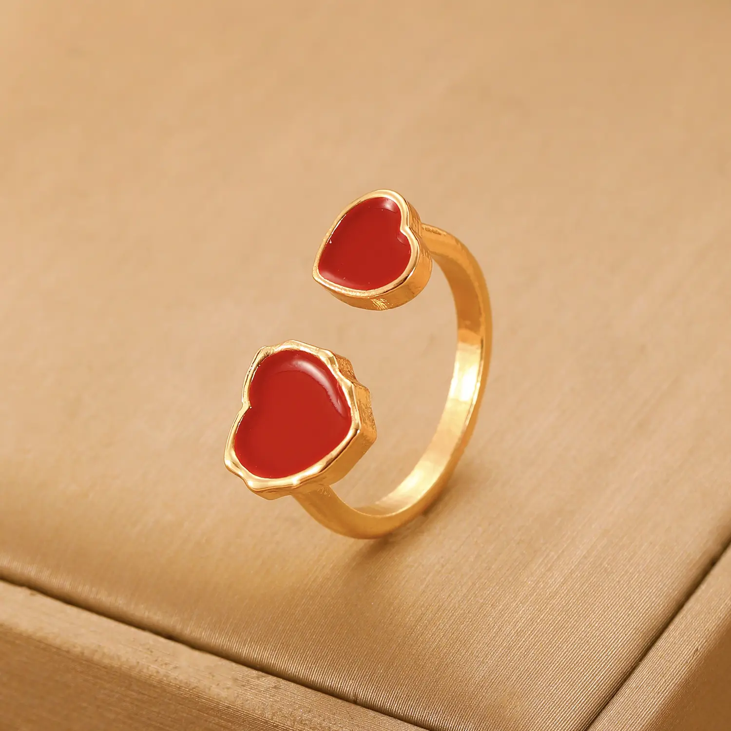 Bow Design Open Finger Ring for Women Silver - Image 107
