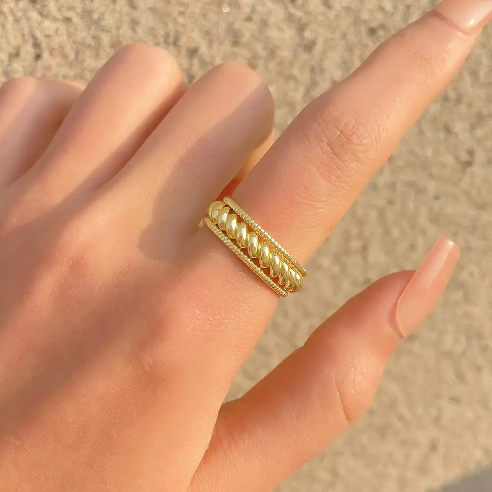 Bow Design Open Finger Ring for Women Silver - Image 127