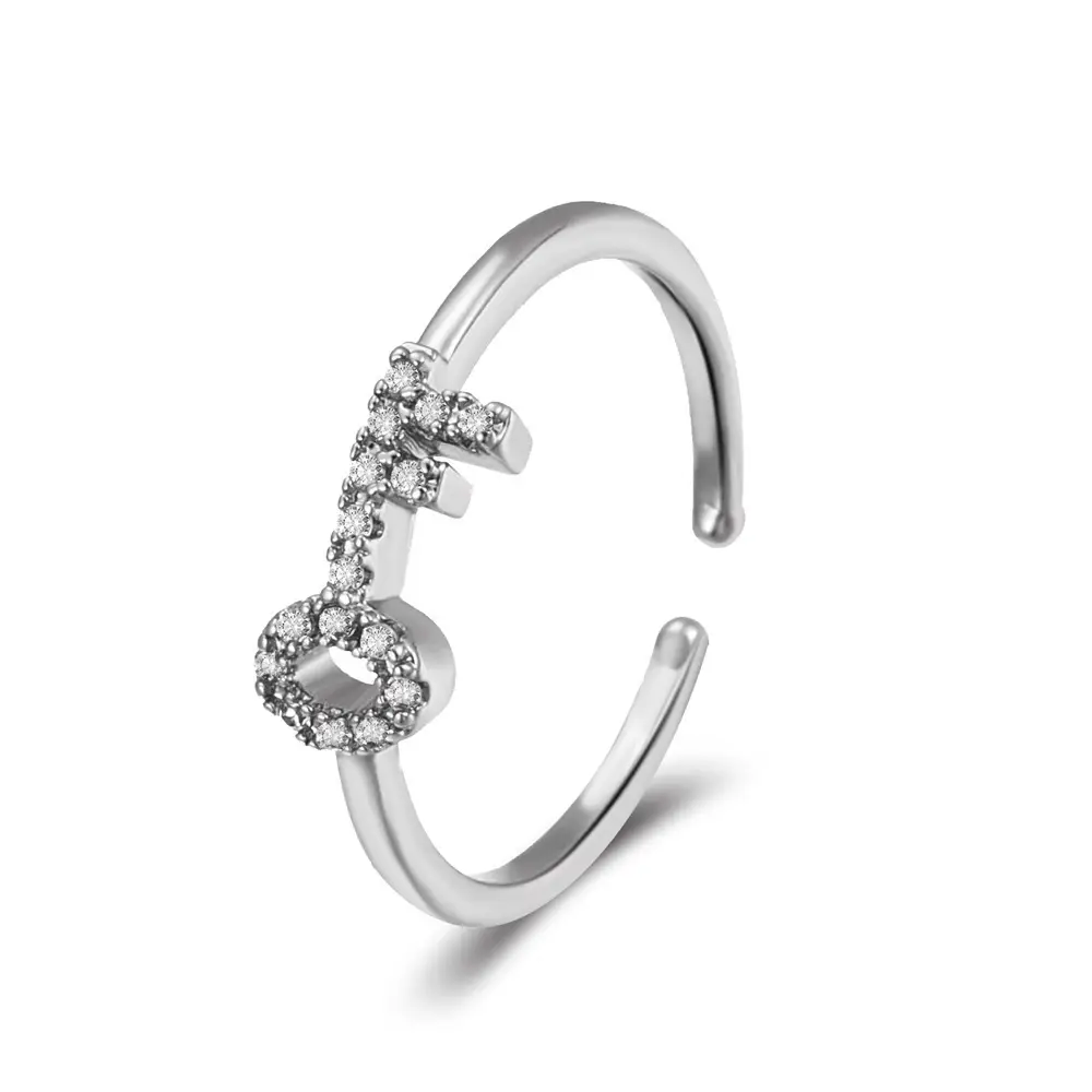 Bow Design Open Finger Ring for Women Silver - Image 131