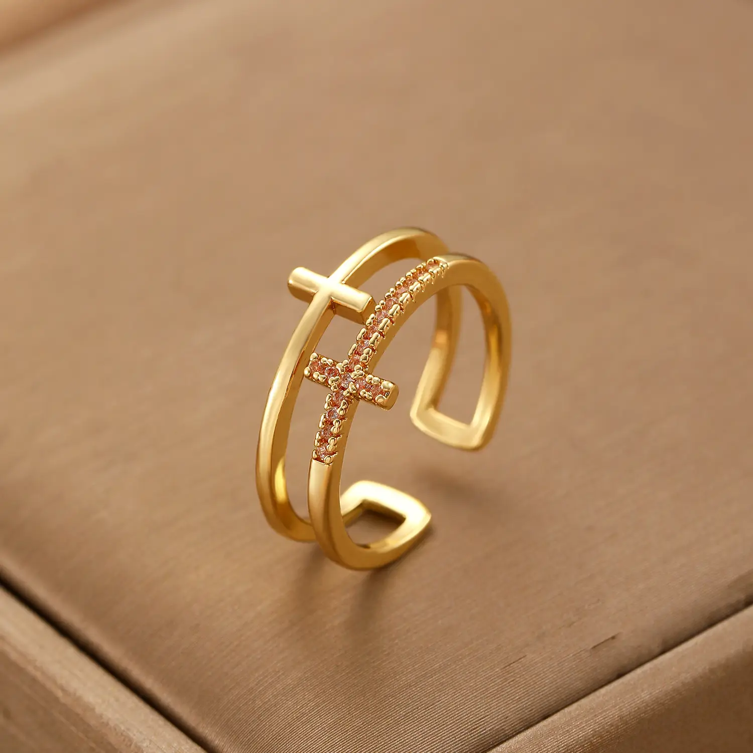 Bow Design Open Finger Ring for Women Silver - Image 161